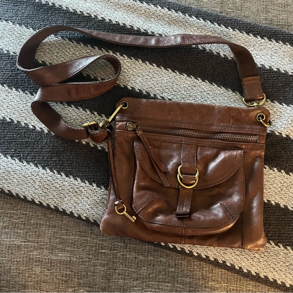 Fossil Handbags - Fossil leather crossbody purse